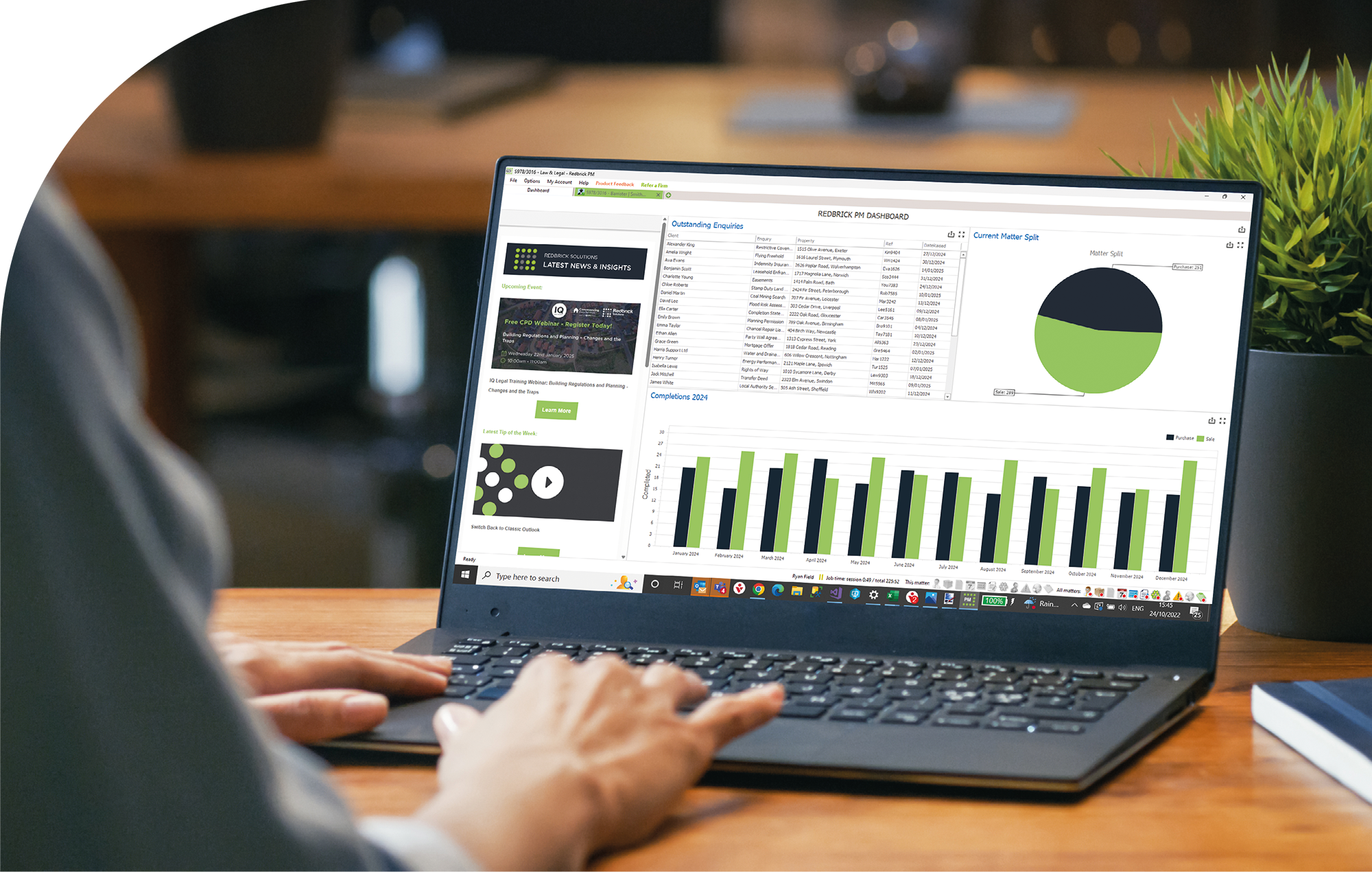 Redbrick legal case management software